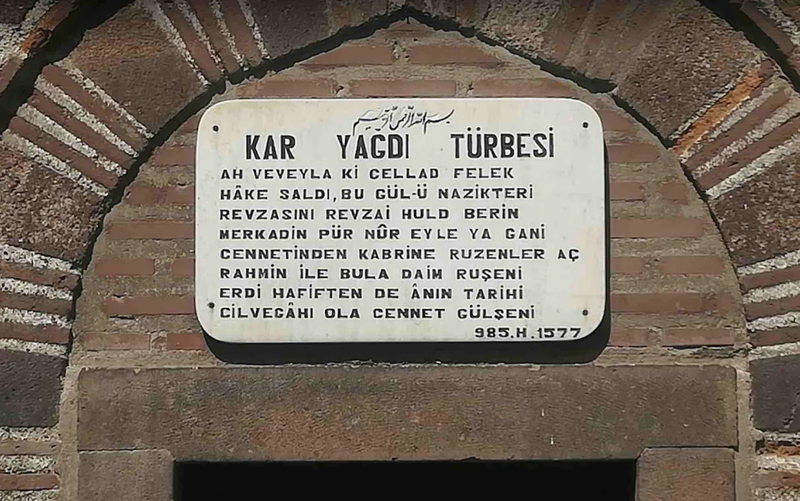 Karyağdı Sultan Türbesi
