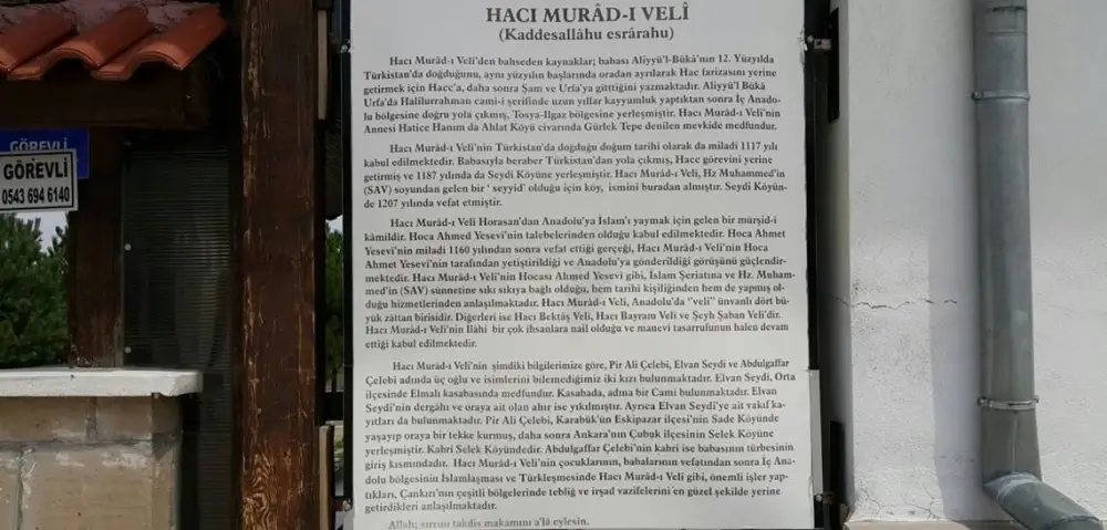 Hacı Murad-ı Veli Hz.
